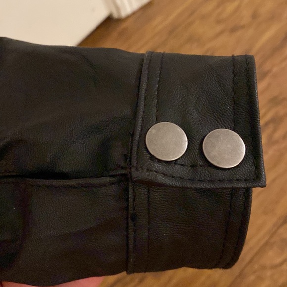 Faux Leather Moto Jacket - Picture 7 of 10